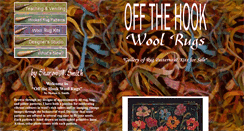 Desktop Screenshot of offthehookwoolrugs.com